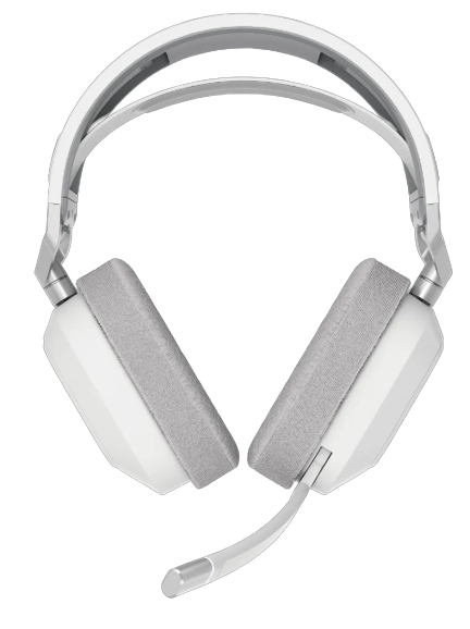 Corsair CA-9011296-EU écouteur/casque Sans fil Arceau Jouer Bluetooth Blanc