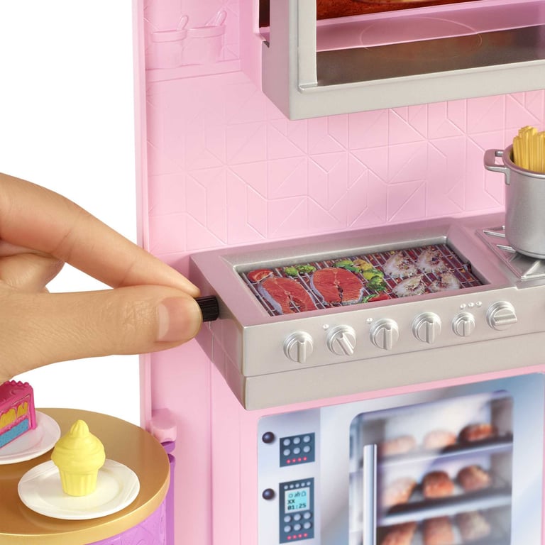 Coffret Le Restaurant De Barbie Mattel Le Coffret - vue 4