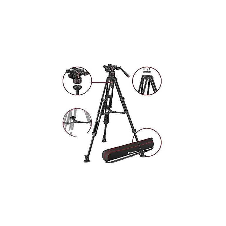 Manfrotto Trépied vidéo MVK612TWINMA