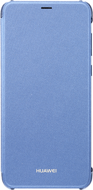 Huawei Funda para Huawei P Smart Folio Antichoque Diseño Elegante Azul