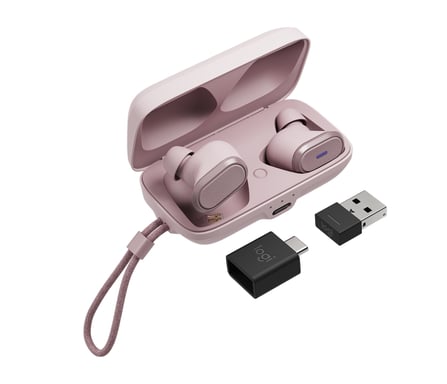Logitech Zone True Wireless - Neuf Rose - vue 2
