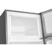 Frigorifero combinato Indesit I55T0 412S 2 porte libero 206 L inox, congelatore 4*, 40 dB, classe E