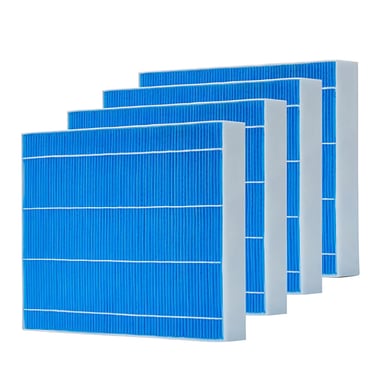 Meaco Armin® Pack 4x Almohadillas de Evaporación & Silvertex® para Armin 300ml – Compatible con humidificadores, sin cal, antimicrobiano, larga duración