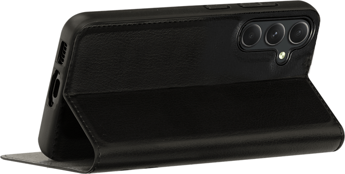 Samsung G A54 5G Folio en Piel Vegana Oslo Negra - Certificado GRS DBramante1928