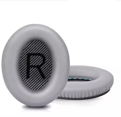 Cuscinetti auricolari Bose QC35/25/15, AE2, AE 2i, AE 2w, SoundTrue, SoundLink Grey