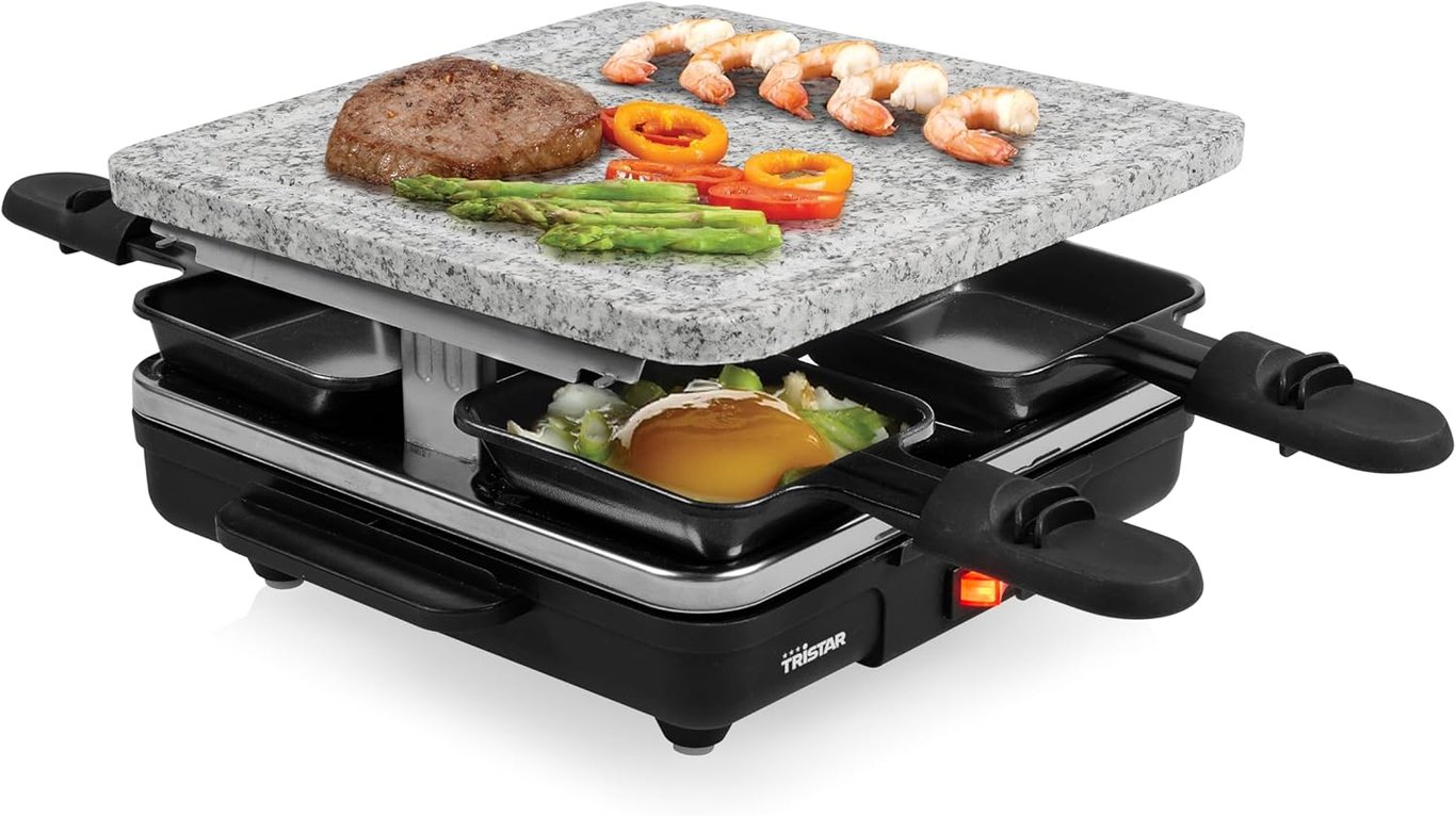 Raclette 4 personnes 600?W Neuf