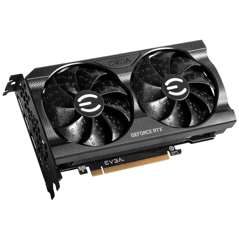EVGA 08G P5 3663 KL carte graphique NVIDIA GeForce RTX 3060 Ti 8 Go GDDR6 Neuf - vue 3