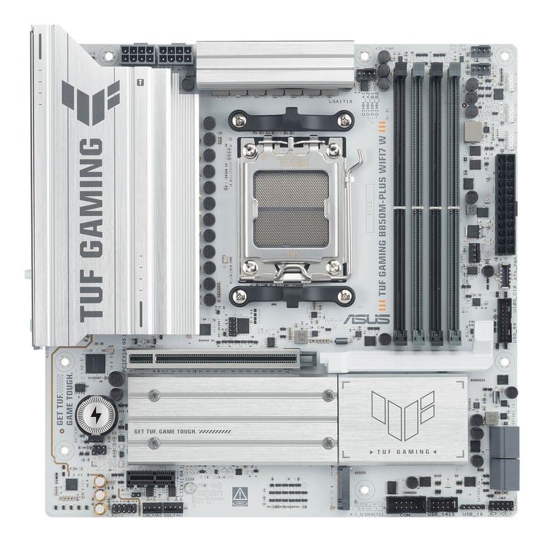 ASUS TUF GAMING B850M PLUS WIFI7 W AMD B850 Emplacement AM5 micro ATX Neuf - vue 1