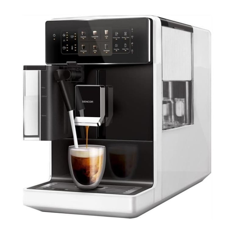 Machine à Expresso Sencor SES 9301WH – 19 Bars, Broyeur Inoxydable - vue 3
