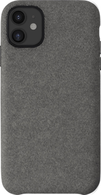 Custodia in tessuto per Apple iPhone 11, grigio chiaro