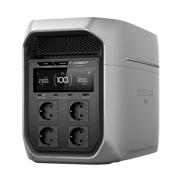 DELTA 3 MAX PLUS PORTABLE POWER STATION - vue 3