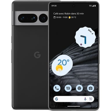 Google Pixel 7 Pro 256 Go, Noir Volcanique, débloqué