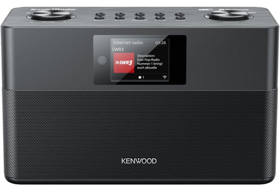 Kenwood CR-ST100S-B Radio portable Internet Numérique Noir