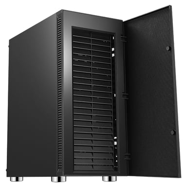 CASE ITEK M.TOWER ''SYLENT 05 EVO'', 2*USB3, 3*12cm fan, rivest. Fonoas. - No Alim. BK - ITGCSY05E