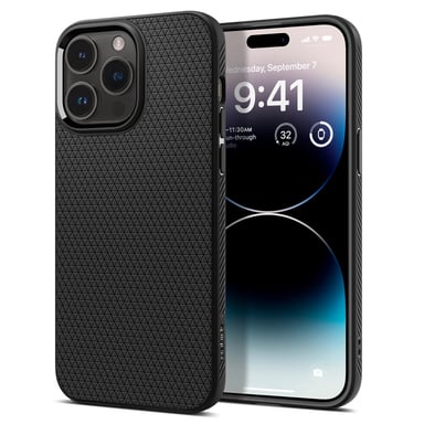 Spigen Liquid Air guscio protettivo per telefoni cellulari 17 cm (6,7'') Cover Nero Apple iPhone 14 Pro Max