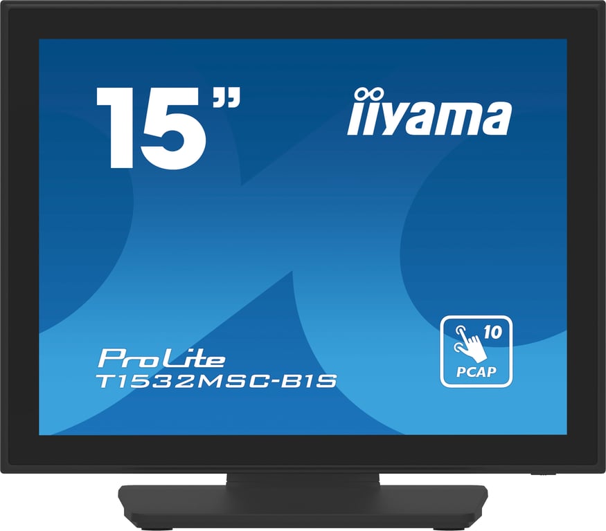 iiyama ProLite T1532MSC B1S écran plat de PC 38 1 cm 15 1024 x 768 pixels XGA LCD Écran tactile Neuf