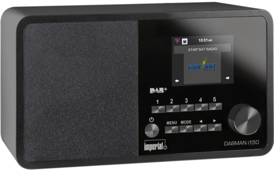 Radio Hybride Compacte DAB+ / FM / Internet DABMAN i150 Neuf