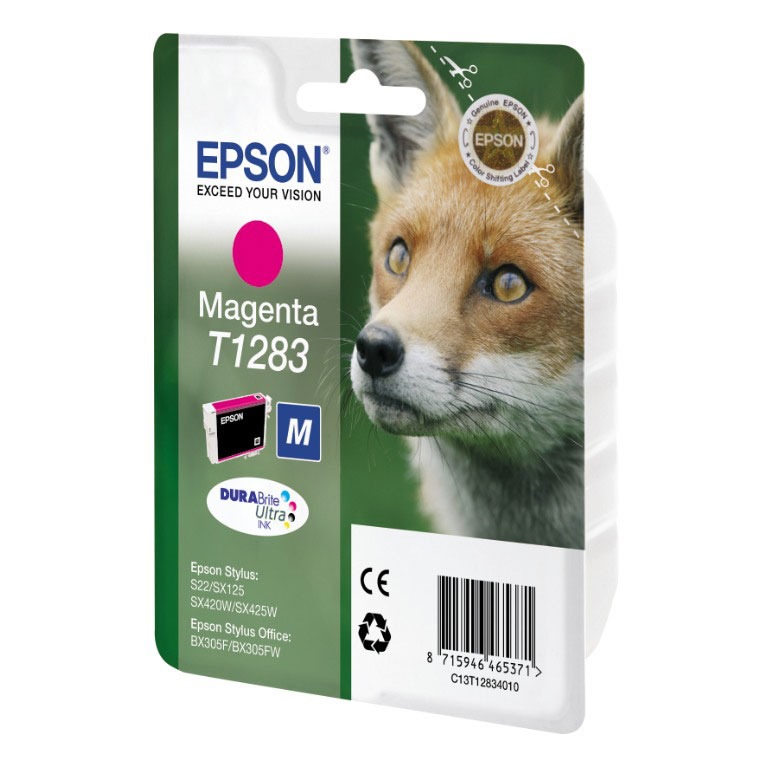 Epson T1283 3.5 ml originale blister cartouche d'encre pour Stylus S22 SX230 SX235 SX420 SX430 SX435 SX438 SX440 SX445 Stylus Office BX305 - vue 2