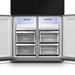 Schneider SCMD564NFGL-BE - Réfrigérateur Multiportes 564L Noir