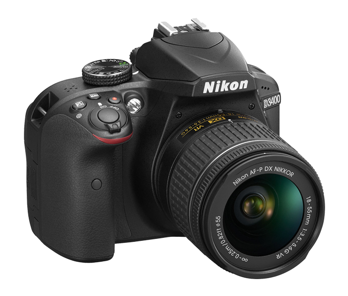 Nikon D3400 Appareil photo numérique Reflex 24.2 MP APS C 60 pi 3x zoom optique lentille AF P DX VR 18 55 mm Bluetooth… - vue 3