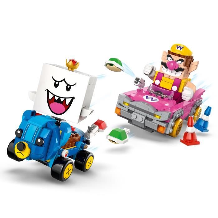 LEGO® Super Mario™ 72038 Mario Kart™ – Wario et Roi Boo - vue 3