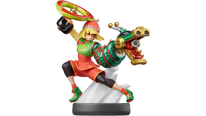 Nintendo amiibo Min Min Super Smash Bros. Personnage de jeu interactif