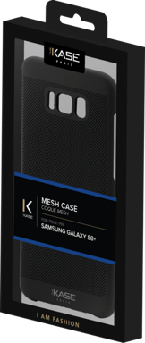 Funda de malla para Samsung Galaxy S8+, negra