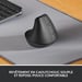 Logitech Lift Right-Handed RF Wireless Mouse + Bluetooth Óptico 4000 DPI