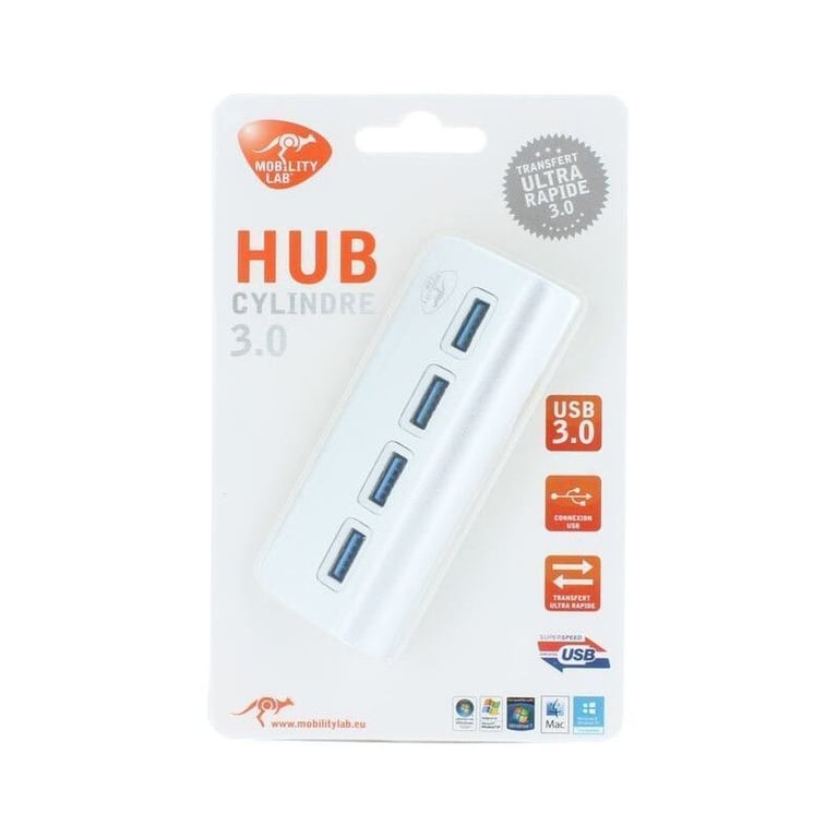 Hub USB Mobility Lab Cylindre 3.0 pour MAC - vue 4