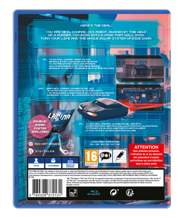 Lacuna PS4 Neuf - vue 3