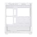 Alphard Arctic - Caja sin fuente de alimentación, formato E-ATX - Blanco