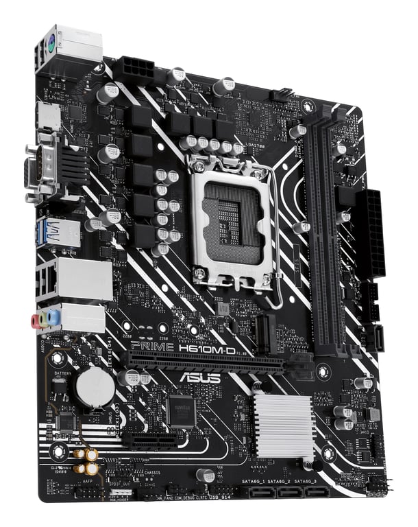 ASUS PRIME H610M D - vue 3