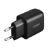 PowerPort Speed LITE Cargador de pared universal USB doble UE 20 W de carga rápida (Power Delivery), negro