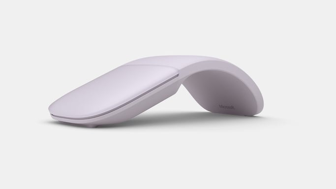 Ratón Microsoft Surface Arc Ambidextro Bluetooth BlueTrack 1000 DPI ...