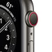 Apple Watch Series 6 OLED 44 mm Digital 368 x 448 Pixeles Pantalla táctil 4G Grafito Wifi GPS (satélite)