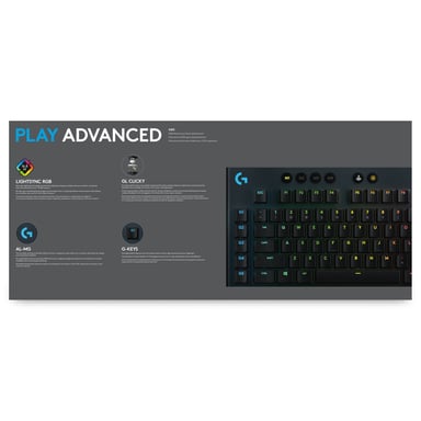 Logitech G G815 Clavier gaming mécanique LIGHTSYNC RVB
