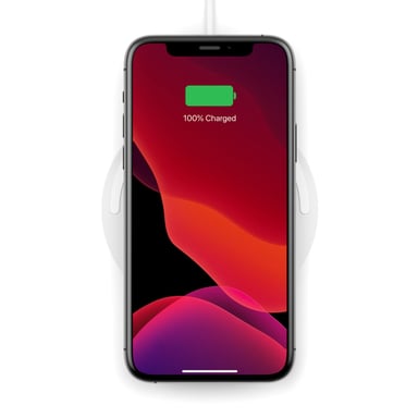 Belkin WIA001VFWH Caricabatterie per dispositivi mobili Telefono cellulare bianco Ricarica wireless di rete Ricarica rapida automatica