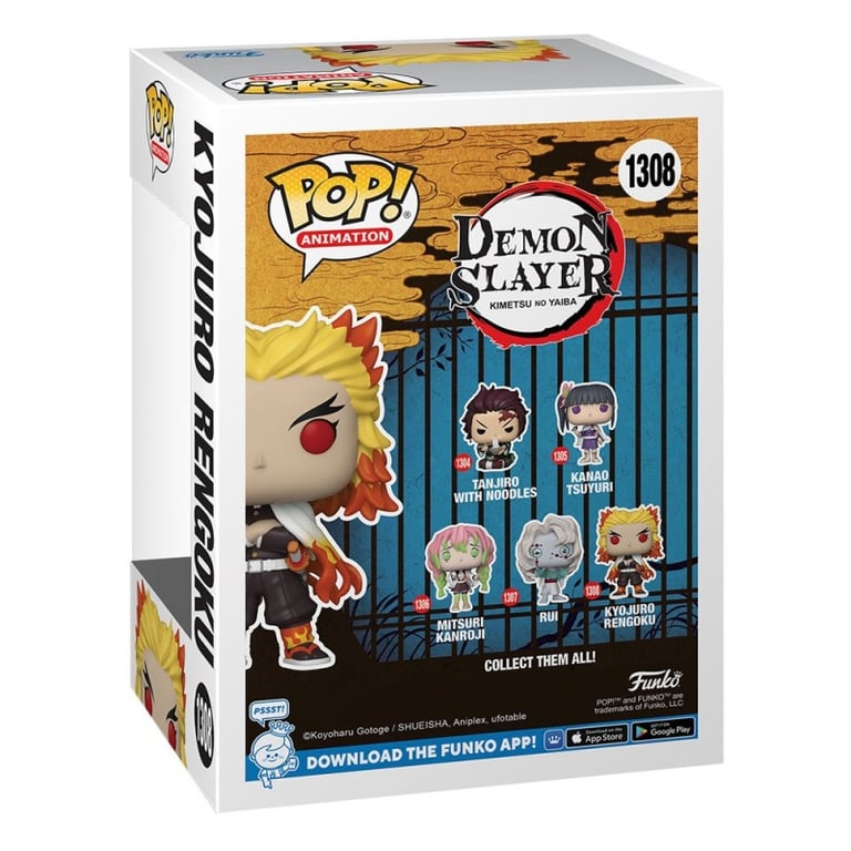 Demon Slayer Figurine Pop Rengoku - vue 2