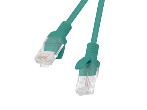 Lanberg PCU6-20CC-0050-G câble de réseau Vert 0,5 m Cat6 U/UTP (UTP) - Neuf