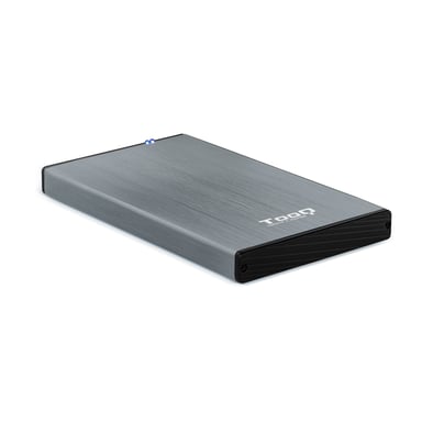 TooQ TQE-2527G Boîtier de disques de stockage Boîtier HDD Noir, Gris 2.5''