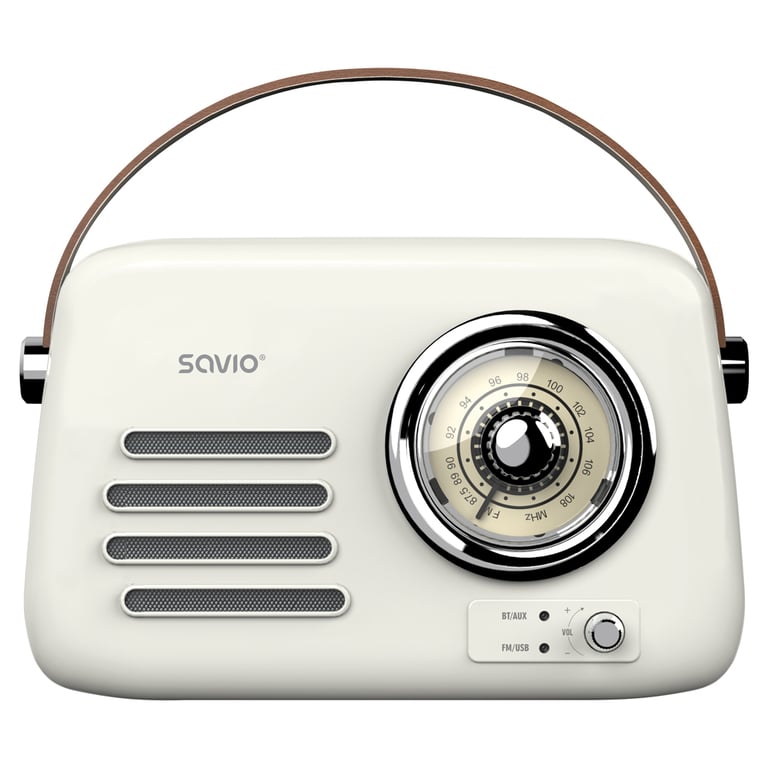 Radio Portable Savio RS-02 – Analogique, Puissance 3 W, USB - vue 3