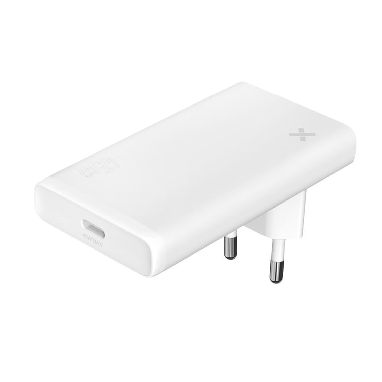 Chargeur mural de voyage Wefix 45W compact plat Blanc USB-C - Neuf