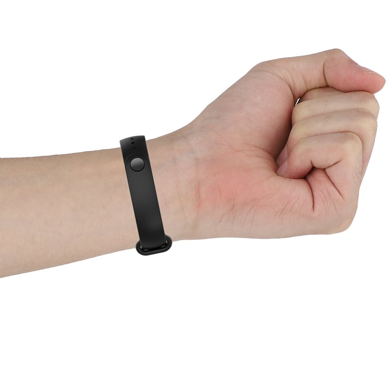 INF Bracelet pour Xiaomi Mi Band 6/5, Huami Amazfit Band 5 Black - Neuf Noir - vue 3