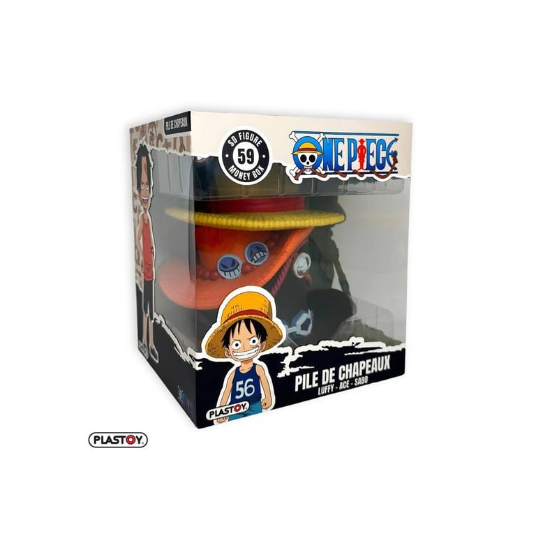 Tirelire One Piece Pile De Chapeaux Plastoy - vue 3
