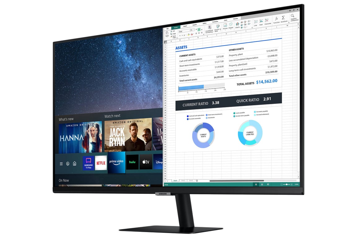 Écran PC Samsung LS32AM500NUXEN 32 Full HD 60Hz VA LED Smart HDR10 Haut parleurs - vue 3