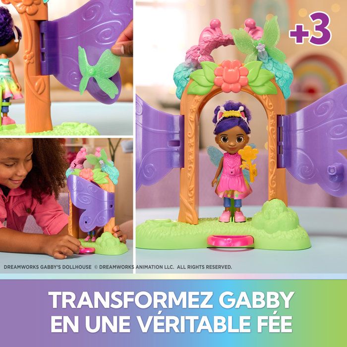 PLAYSET TRANSFORMATION POUPEE FAIRYLANDIA Gabby et la Maison Magique - vue 3
