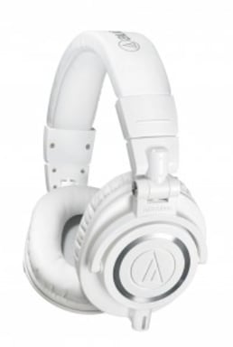 Audio-Technica ATH-M50XWH Cuffia ad archetto cablata Musica Bianco