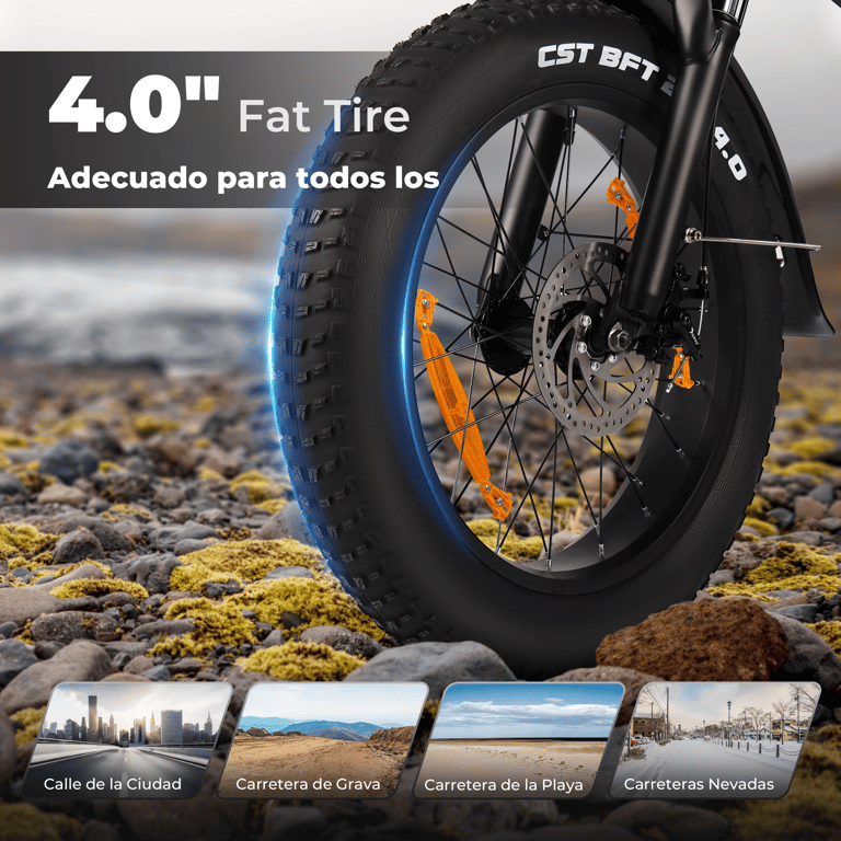 Vélo électrique pliant VARUN S20 1 pneus larges de 20 pouces avec batterie 48 V 13 Ah Neuf - vue 6