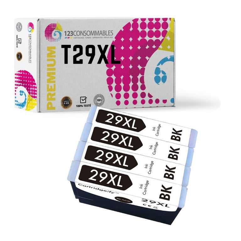 Pack 4 Cartouches compatibles EPSON T29XL Neuf