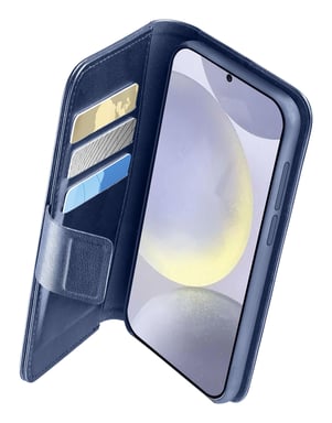 Cellularline 8018080491337 Custodia protettiva per telefoni cellulari 16,1 cm (6.36'') Folio Blu Samsung Galaxy S25